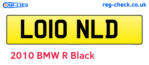 LO10NLD are the vehicle registration plates.