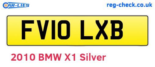 FV10LXB are the vehicle registration plates.