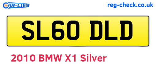 SL60DLD are the vehicle registration plates.