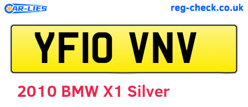 YF10VNV are the vehicle registration plates.