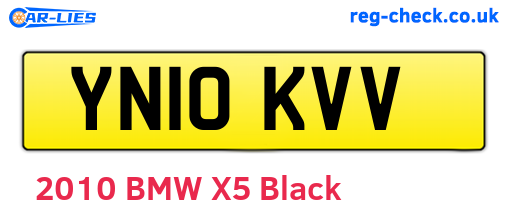 YN10KVV are the vehicle registration plates.
