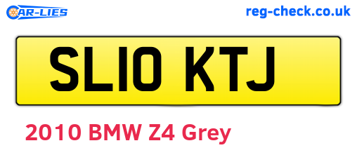 SL10KTJ are the vehicle registration plates.