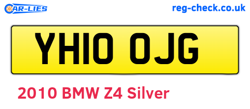 YH10OJG are the vehicle registration plates.