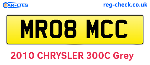 MR08MCC are the vehicle registration plates.