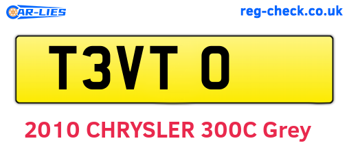 T3VTO are the vehicle registration plates.