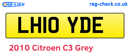 Grey 2010 Citroen C3 (LH10YDE)