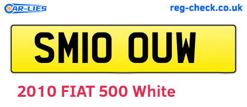 SM10OUW are the vehicle registration plates.
