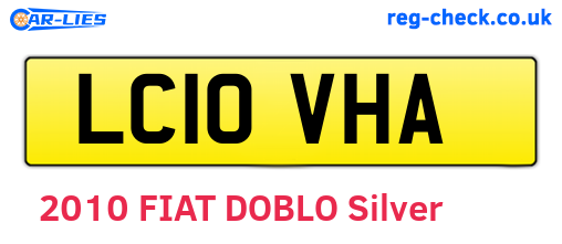 LC10VHA are the vehicle registration plates.