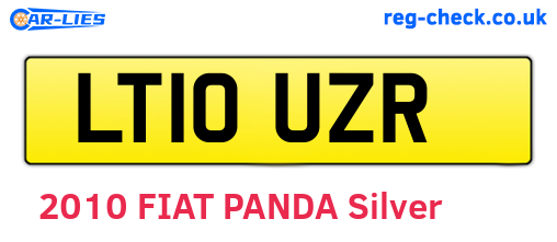 LT10UZR are the vehicle registration plates.