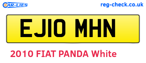 EJ10MHN are the vehicle registration plates.