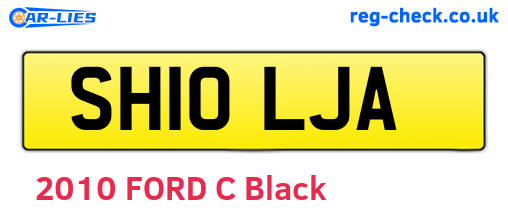 SH10LJA are the vehicle registration plates.