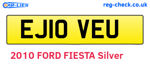 EJ10VEU are the vehicle registration plates.