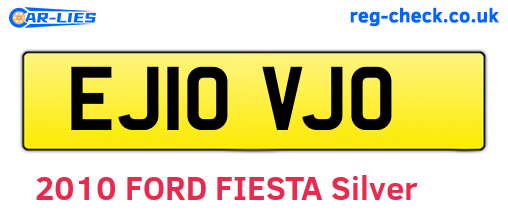 EJ10VJO are the vehicle registration plates.