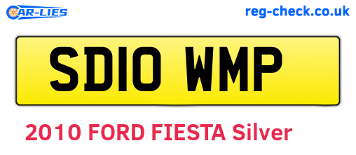 SD10WMP are the vehicle registration plates.