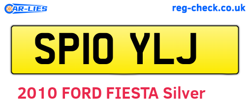SP10YLJ are the vehicle registration plates.