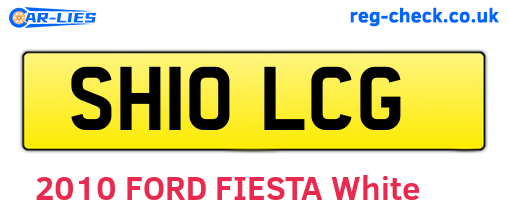 SH10LCG are the vehicle registration plates.
