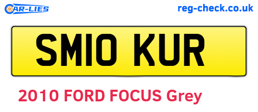 SM10KUR are the vehicle registration plates.