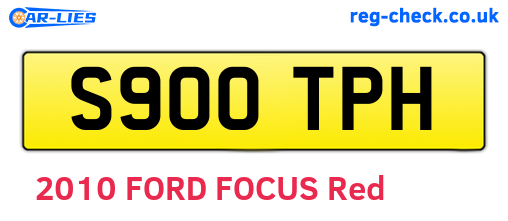S900TPH are the vehicle registration plates.