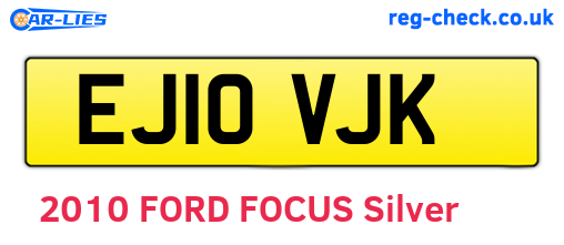 EJ10VJK are the vehicle registration plates.