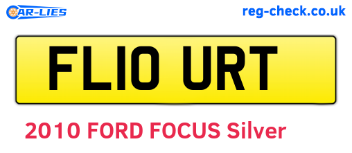 FL10URT are the vehicle registration plates.