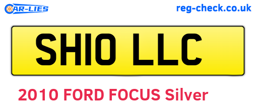 SH10LLC are the vehicle registration plates.
