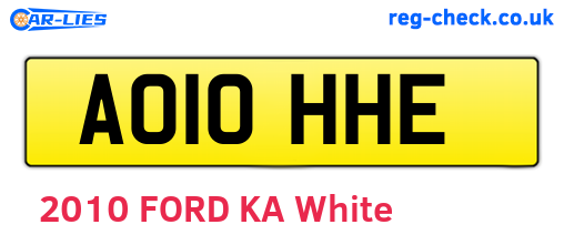 AO10HHE are the vehicle registration plates.