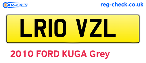 LR10VZL are the vehicle registration plates.