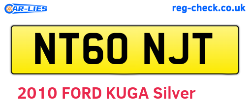 NT60NJT are the vehicle registration plates.