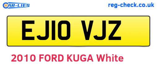 EJ10VJZ are the vehicle registration plates.