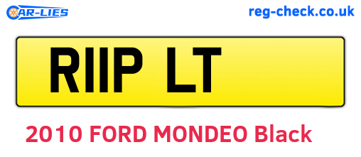 R11PLT are the vehicle registration plates.