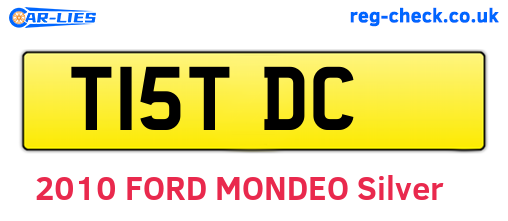 T15TDC are the vehicle registration plates.