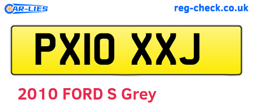 PX10XXJ are the vehicle registration plates.