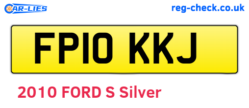FP10KKJ are the vehicle registration plates.