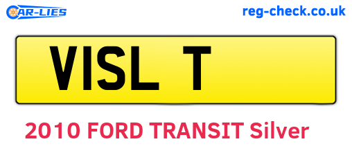 V1SLT are the vehicle registration plates.