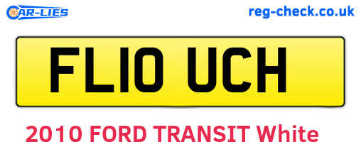 FL10UCH are the vehicle registration plates.
