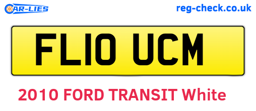 FL10UCM are the vehicle registration plates.