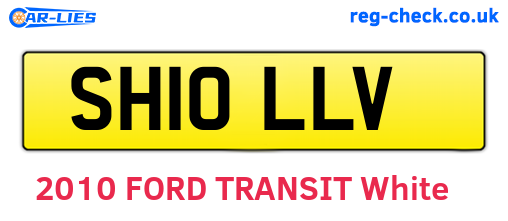 SH10LLV are the vehicle registration plates.