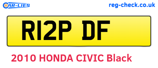 R12PDF are the vehicle registration plates.
