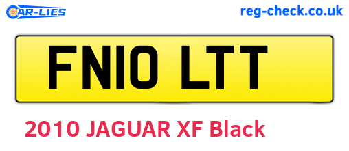 FN10LTT are the vehicle registration plates.