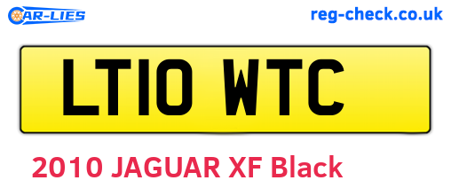 LT10WTC are the vehicle registration plates.