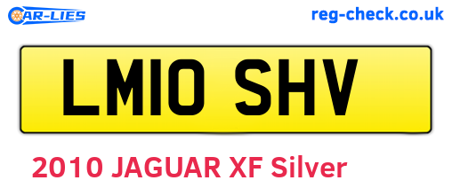 LM10SHV are the vehicle registration plates.