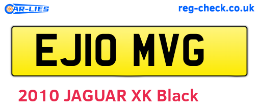 EJ10MVG are the vehicle registration plates.