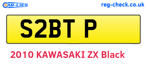 S2BTP are the vehicle registration plates.
