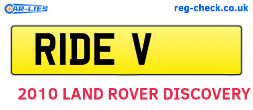 R1DEV are the vehicle registration plates.