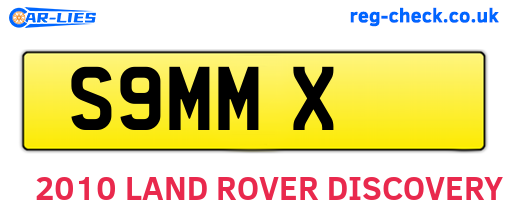 S9MMX are the vehicle registration plates.