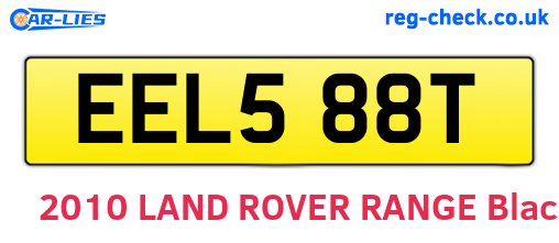 EEL588T are the vehicle registration plates.