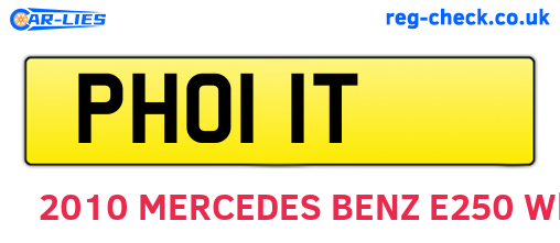 PHO11T are the vehicle registration plates.