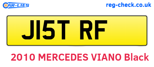 J15TRF are the vehicle registration plates.