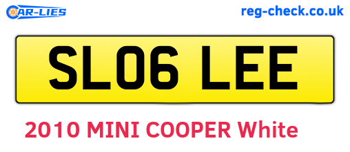 SL06LEE are the vehicle registration plates.