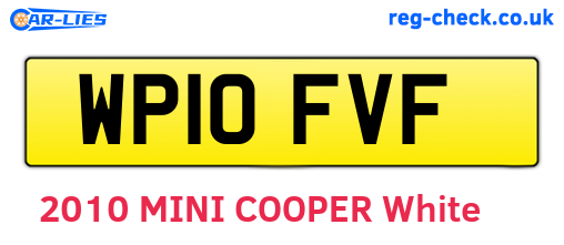 WP10FVF are the vehicle registration plates.